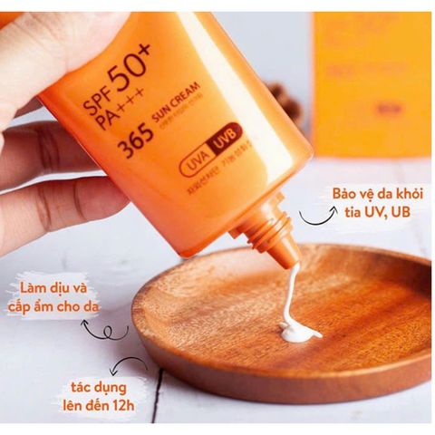 Kem Chống Nắng Anjo Professional Spf50+Pa+++ 365 Sun Cream 70G