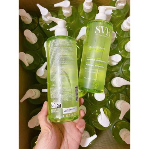 Gel Rửa Mặt SVR Không Chứa Xà Phòng Cho Da Dầu 400ml