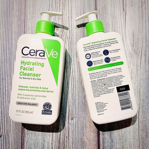 Sữa Rửa Mặt CeraVe Cho Da Thường Đến Khô 355ml Hydrating Cleanser