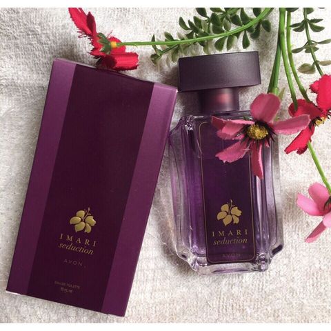 Nước Hoa Avon Imari Seduction 50ml - Hương Thơm Quyến Rũ và Bí Ẩn, Thiết Kế Sang Trọng Màu Tím, Sản Phẩm Làm Đẹp Phụ Nữ