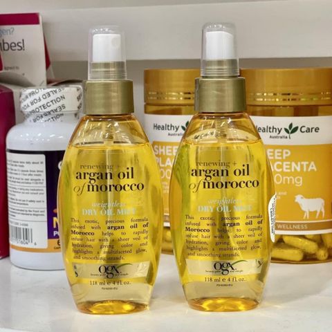 Xịt dưỡng tóc OGX Argan Oil Of Morocco Oil - 118ml