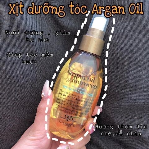 Xịt dưỡng tóc OGX Argan Oil Of Morocco Oil - 118ml