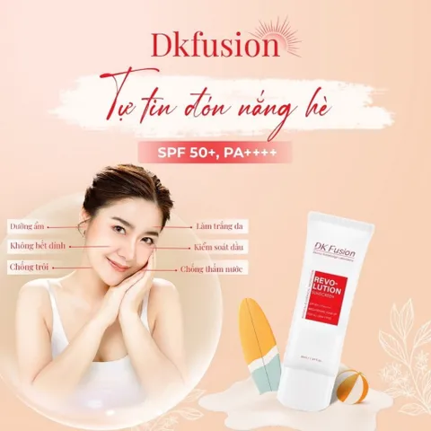 Kem Chống Nắng DK Fusion GC Hàn Quốc Tuýp - 50ml