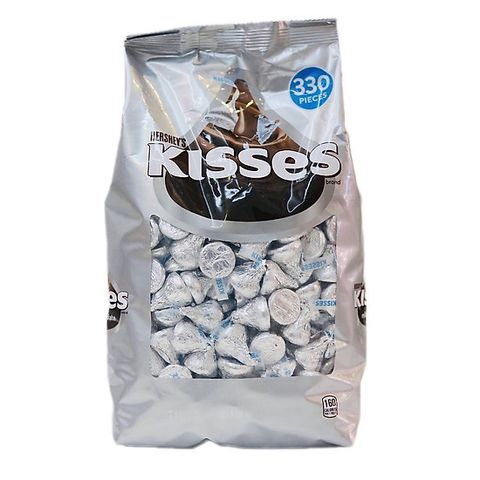 Kẹo Socola Kisses Milk Chocolate Hershey 1,58 Kg - Ngọt Ngào Mỹ, món quà tuyệt vời cho tín đồ socola và dịp lễ hội.