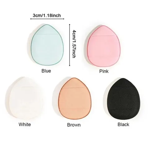 Mút Trang Điểm Mini Finger Puff Mút Tán Kem Nền, Kem Che Khuyết