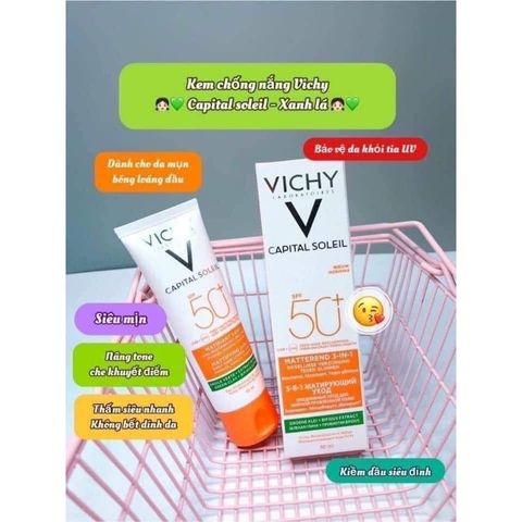 Kem chống nắng chống bụi mịn Vichy - 50ml