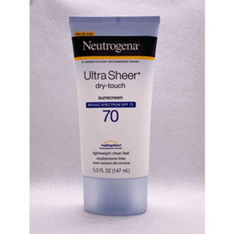 Kem Chống Nắng Neutrogena Ultra Sheer Dry-Touch SPF30-100 - Bảo vệ da tối ưu khỏi tia UV, chống nước, phù hợp với mọi loại da