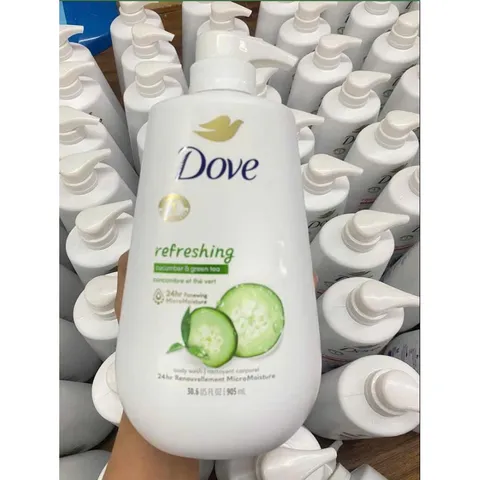 Sữa tắm Dove dưỡng ẩm da hương dưa leo 905ml - Mỹ