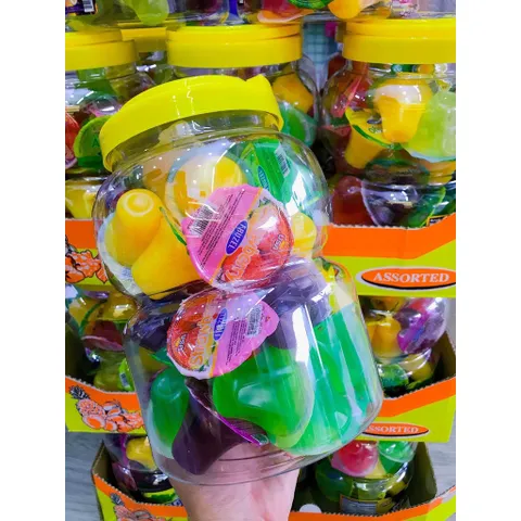Rau Câu Trái Cây Tự Nhiên Fruzel Jelly 1,45Kg - Đồ Ăn Vặt Ngon Miệng, Lành Tính, Hương Vị Tươi Mát Cho Cả Gia Đình