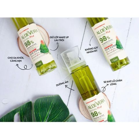 Xịt Khoáng Dưỡng Ẩm Nha Đam Hàn Quốc 150ml & 118ml
