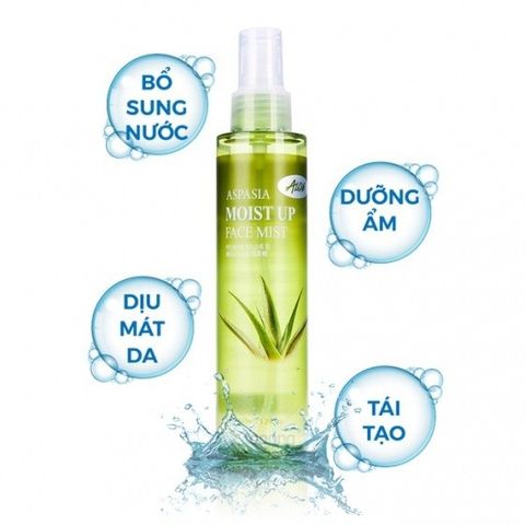 Xịt Khoáng Dưỡng Ẩm Nha Đam Hàn Quốc 150ml & 118ml