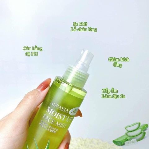 Xịt Khoáng Dưỡng Ẩm Nha Đam Hàn Quốc 150ml & 118ml