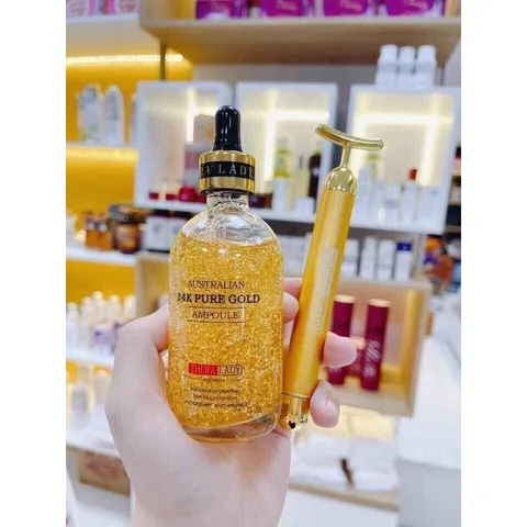 Serum Dưỡng Da Tinh Chất 24K Thera Lady - Cung Cấp Độ Ẩm, Làm Sáng Da Và Cải Thiện Độ Đàn Hồi Da, Chăm Sóc Da Cao Cấp