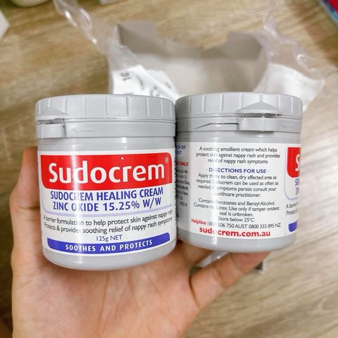 Kem Sudocrem Úc 125G - Chống Hăm Chàm Ban Đỏ Ngứa Cho Bé Sơ Sinh