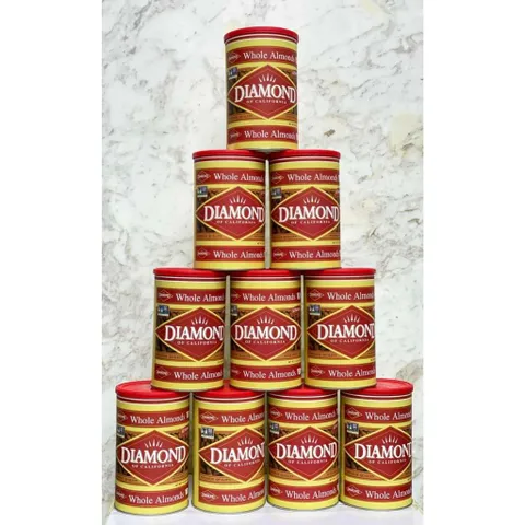 Hạnh Nhân Rang Bơ Diamond 453g - Mỹ, Snack Dinh Dưỡng Ngon Miệng, Hạt Hạnh Nhân Béo Ngậy, Lợi Ích Cho Sức Khỏe