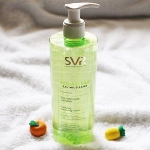 (Nhập khẩu) Sữa Rửa Mặt SVR Xanh Dành Cho Da Dầu Mụn Gel Moussant 400ml - Kiểm Soát Dầu, Làm Sạch Sâu, Dịu Da, Phù Hợp Với Da Mụn chính hãng