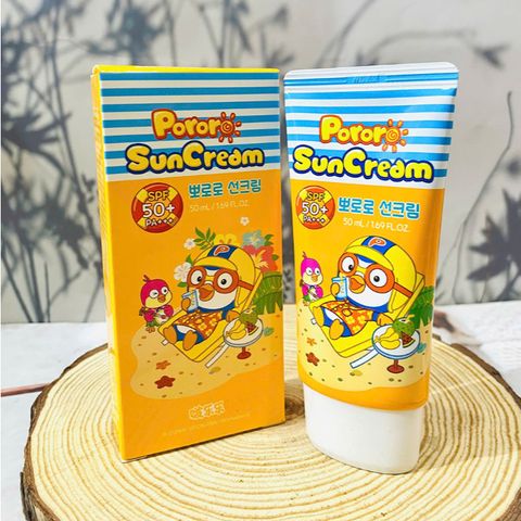 Kem chống nắng trẻ em Pororo Sun Cream 50ml (VỎ VÀNG)