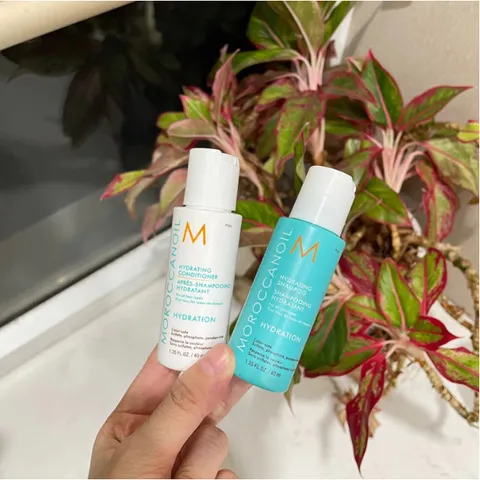 Minisize 40ml - mẫu thử Bộ Dầu Gội & Xả Siêu Mượt Moroccanoil