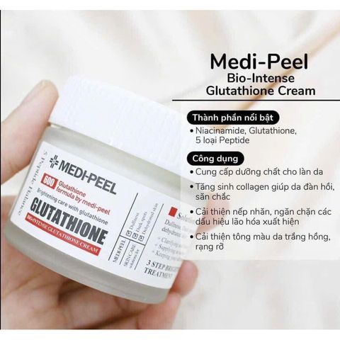 Kem Dưỡng Trắng Da Medi-Peel Bio Intense Glutathione White Cream 50g