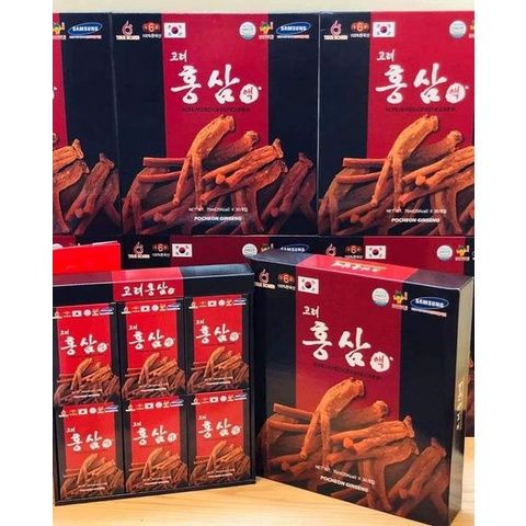Nước Hồng Sâm Pocheon Hàn Quốc 6 năm tuổi - Hộp 30 gói, Giải pháp bồi bổ sức khỏe tự nhiên, Tăng cường năng lượng và miễn dịch