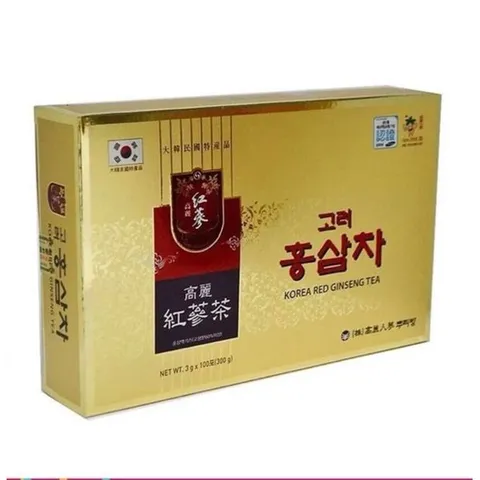 Trà Hồng Sâm Hàn Quốc – Korea Ginseng Tea Hộp 100 gói