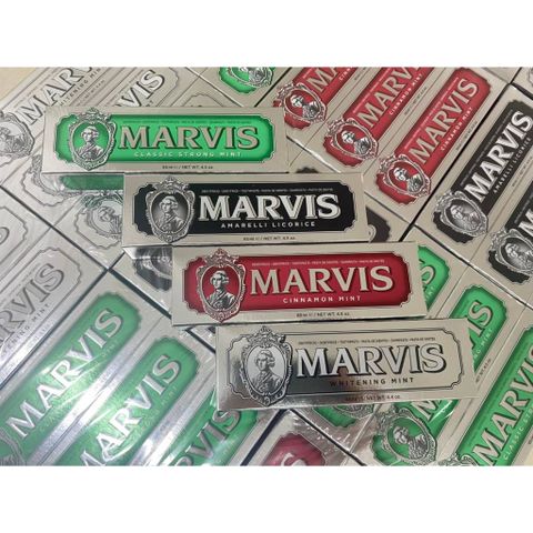 Kem Đánh Răng Ý Marvis Classic 85ml - Hương Vị Độc Đáo, Chăm Sóc Răng Miệng Hiệu Quả, Phong Cách Sang Trọng Cho Gia Đình