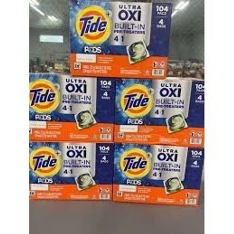 viên giặt Tide ultra oxi 4 in 1 - Mỹ 100% mẫu mới 773g
