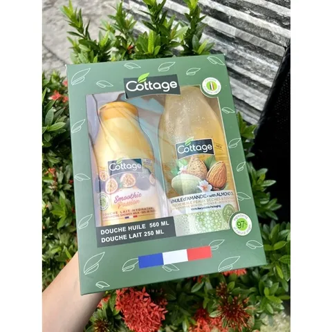 Set sữa tắm Cottage 2 chai