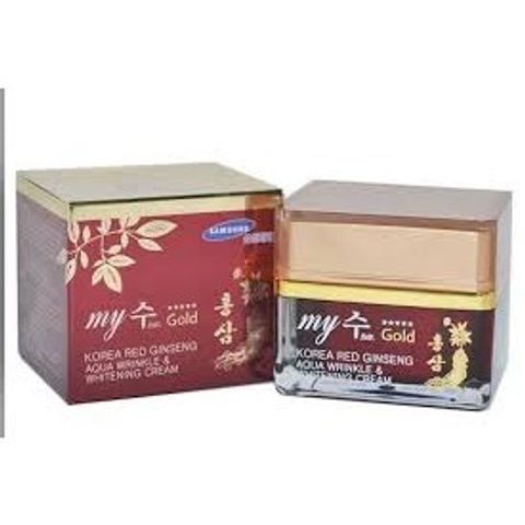 Kem Dưỡng Da Hồng Sâm My Gold 50ml - Kem Dưỡng Ẩm Rạng Rỡ Da Với Chiết Xuất Hồng Sâm Hàn Quốc