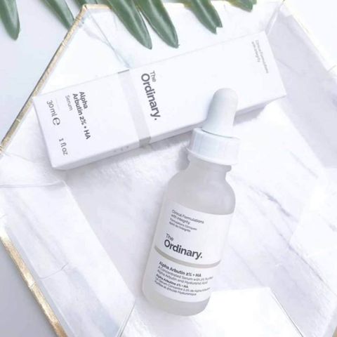 Tinh Chất Dưỡng Da The Ordinary Alpha Arbutin 2% + HA 30ml - Serum Làm Sáng Da, Cung Cấp Ẩm, Chống Lão Hóa