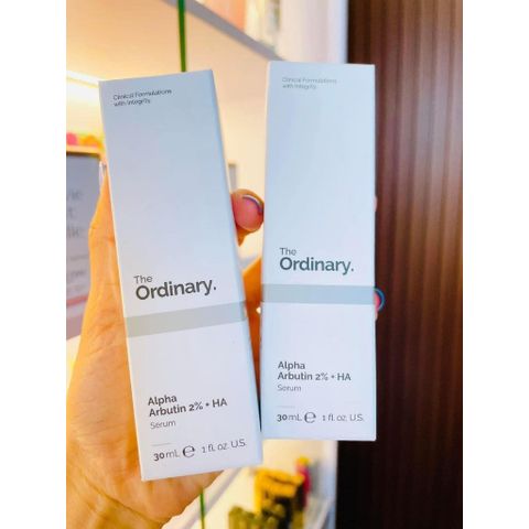 Tinh Chất Dưỡng Da The Ordinary Alpha Arbutin 2% + HA 30ml - Serum Làm Sáng Da, Cung Cấp Ẩm, Chống Lão Hóa