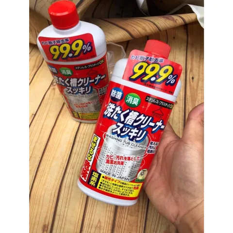 Nước Tẩy Vệ Sinh Lồng Máy Giặt Rocket Soap 550G - Khử Mùi, Diệt Khuẩn, Duy Trì Máy Giặt Sạch Đẹp, Dễ Sử Dụng