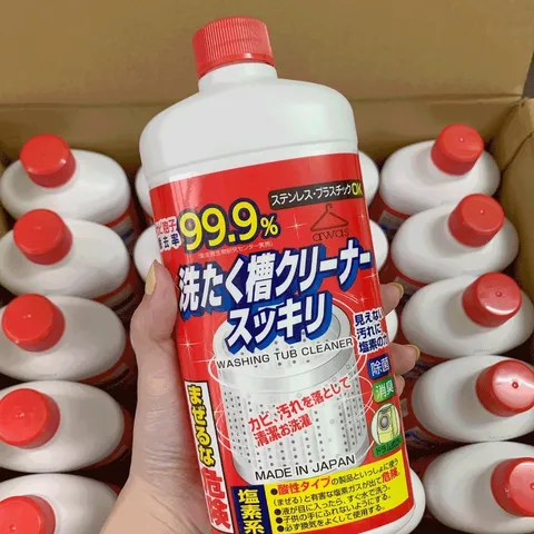 Nước Tẩy Vệ Sinh Lồng Máy Giặt Rocket Soap 550G - Khử Mùi, Diệt Khuẩn, Duy Trì Máy Giặt Sạch Đẹp, Dễ Sử Dụng