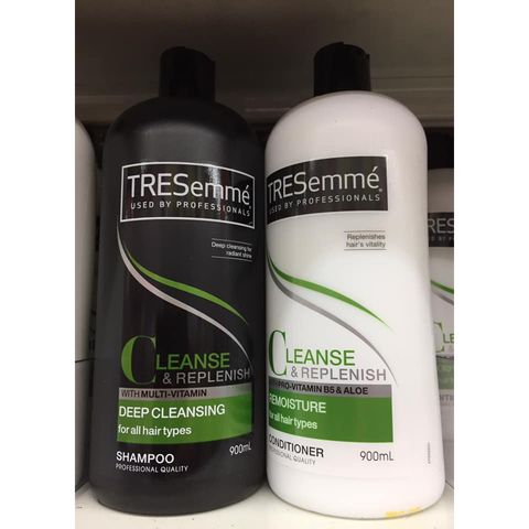 Dầu gội - xả Tresemme - 900ml cho tóc suôn mượt