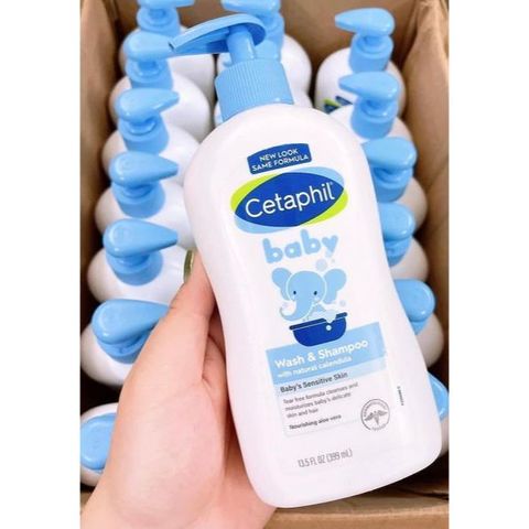 Sữa Tắm Gội Cetaphil Baby Gentle Wash & Shampoo - 399ml