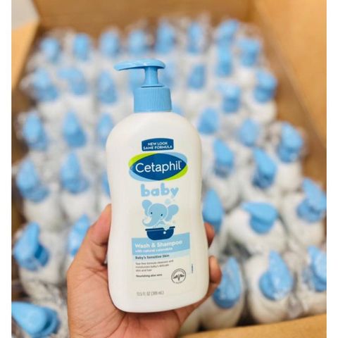 Sữa Tắm Gội Cetaphil Baby Gentle Wash & Shampoo - 399ml