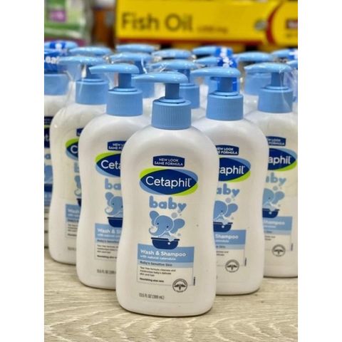 Sữa Tắm Gội Cetaphil Baby Gentle Wash & Shampoo - 399ml