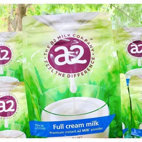 Sữa Tươi Nguyên Kem Dạng Bột A2 1kg (Tem Xanh)