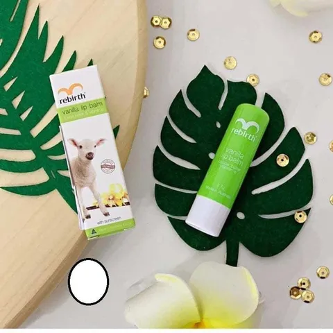 Son môi Rebirth Lanolin 3.7g - Chống khô nứt nẻ, Dưỡng ẩm tự nhiên cho môi, Thích hợp cho cả nam và nữ