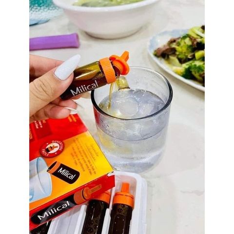 Nước Uống Detox Milica Extra Brule Graisse 7 Ống Vị Cam Dứa