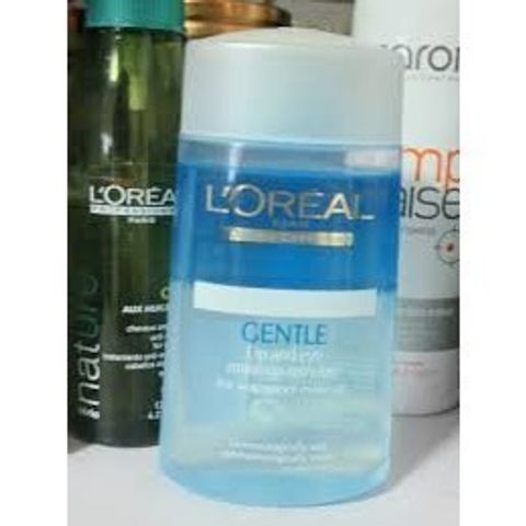 Nước Tẩy Trang Mắt Môi L'Oréal Dịu Nhẹ Cho Da 125ml - Làm Sạch Hiệu Quả, Chăm Sóc Da Nhạy Cảm, Thiên Nhiên, Không Gây Dị Ứng