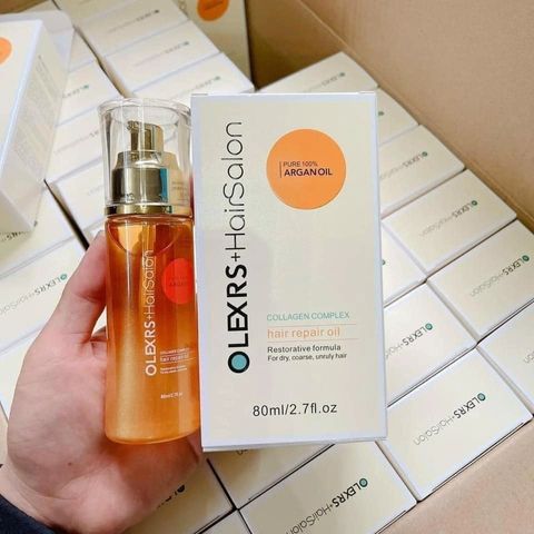 Cặp Dầu Gội Xả Phục Hồi Tóc Khô Hư Tổn Olexrs Argan Oil - Giải Pháp Khôi Phục Tóc Bóng Mượt Từ Thiên Nhiên