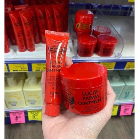 Kem Dưỡng Đa Năng Lucas' Papaw Ointment - Giúp Dưỡng Ẩm, Làm Dịu Da, Chăm Sóc Da Nhạy Cảm, Hỗ Trợ Làm Lành Vết Thương