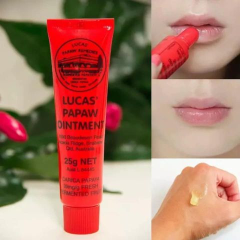 Kem Dưỡng Đa Năng Lucas' Papaw Ointment - Giúp Dưỡng Ẩm, Làm Dịu Da, Chăm Sóc Da Nhạy Cảm, Hỗ Trợ Làm Lành Vết Thương