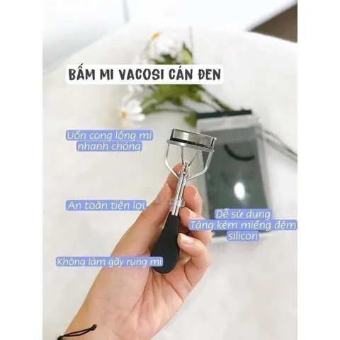 Bấm Mi Cán Đen Vacosi BM03