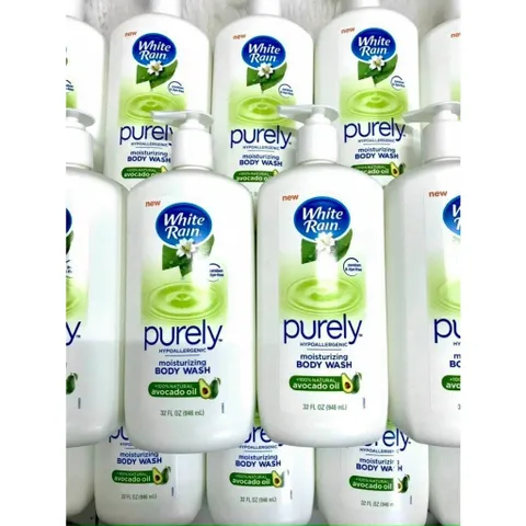 Sữa Tắm Dưỡng Ẩm Da Tinh Chất Bơ Purely White Rain Avocado Oil - 946ml