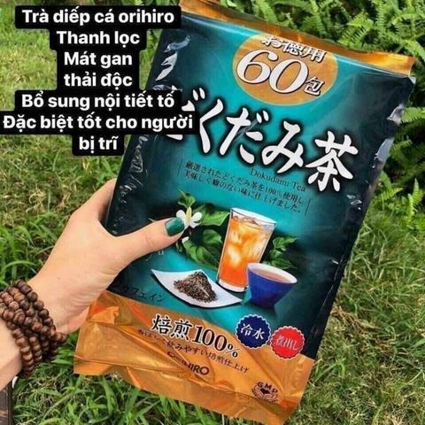 Trà diếp cá Orihiro Dokudami Tea 60 gói