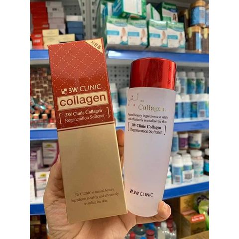 Nước hoa hồng 3W Clinic Collagen Softener Toner - 150ml 