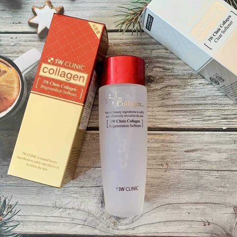 Nước hoa hồng 3W Clinic Collagen Softener Toner - 150ml 