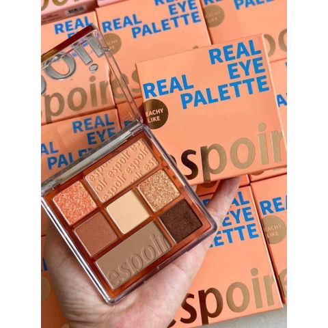 Phấn Mẳt Espoir Real Eye Palette_ Peachy like